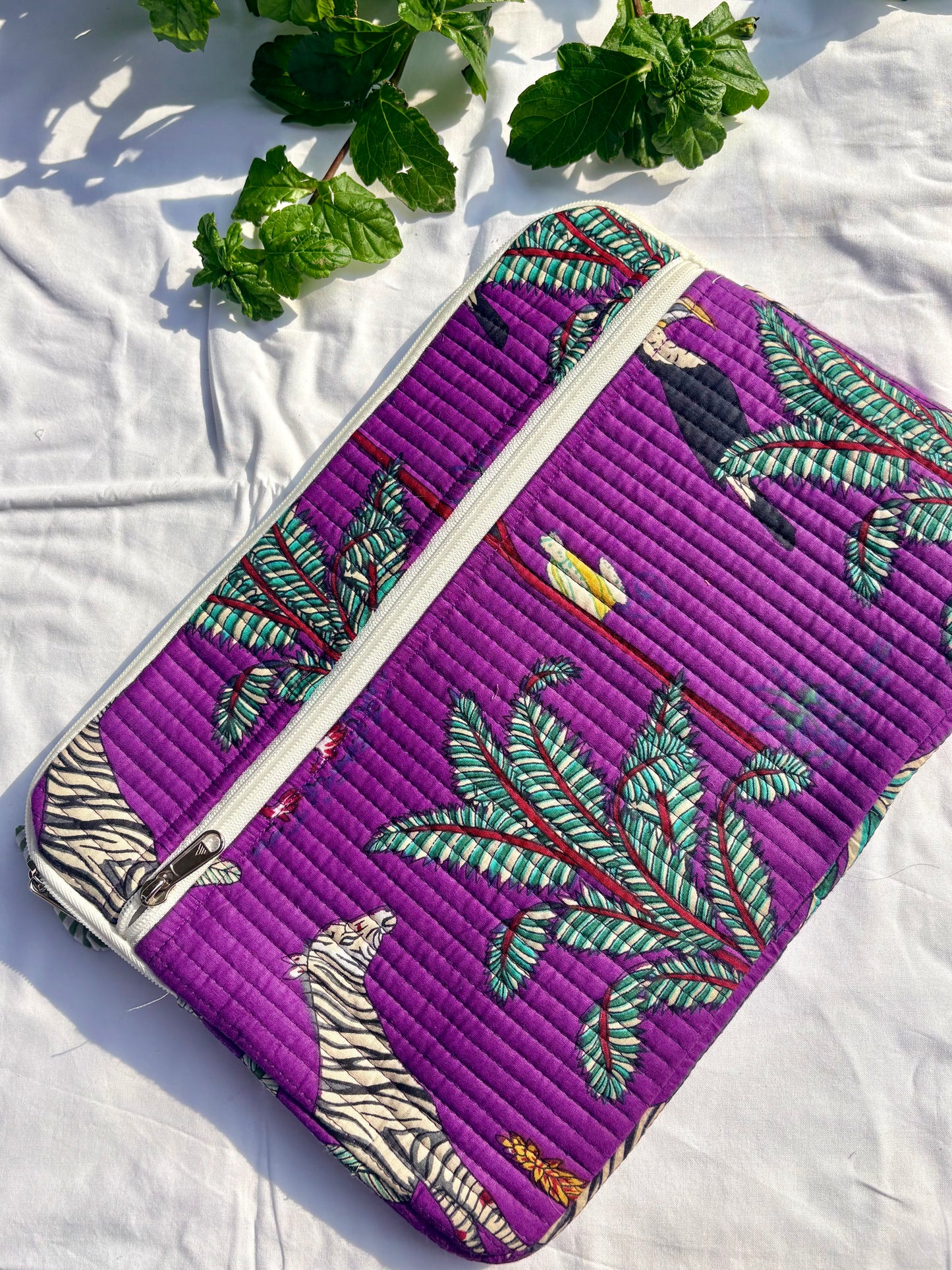 The Jungle Noir Laptop Sleeve