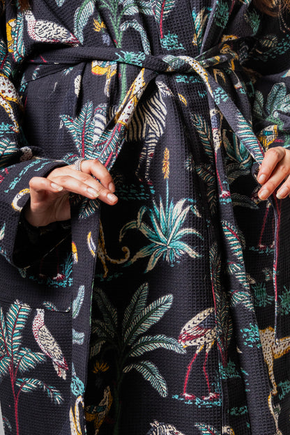 Knot Your Average Kimono- Jungle Noir
