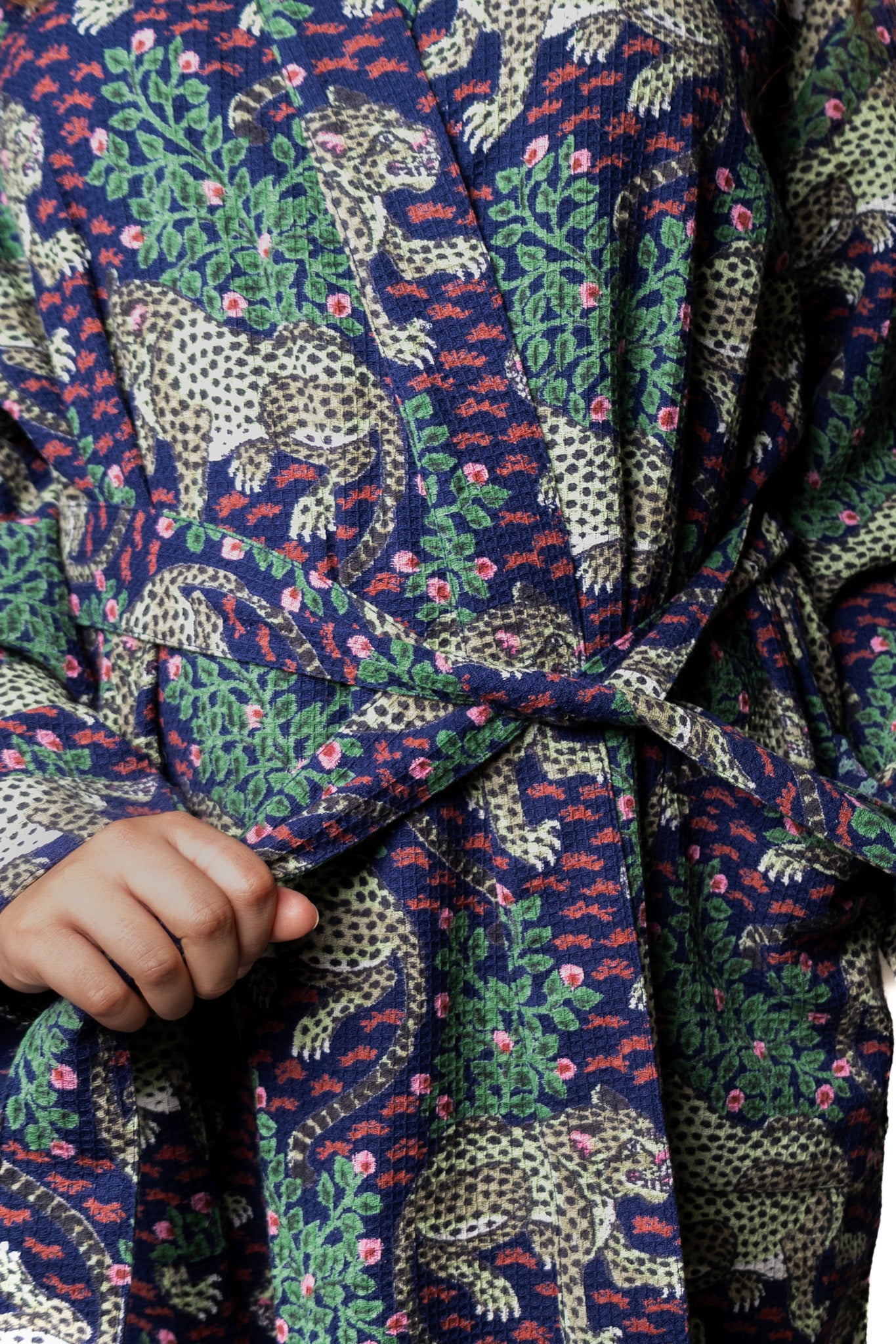Knot Your Average Kimono- Indigo