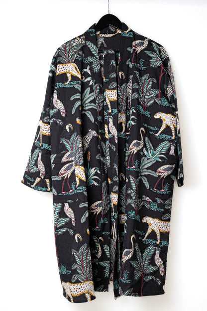 Knot Your Average Kimono- Jungle Noir