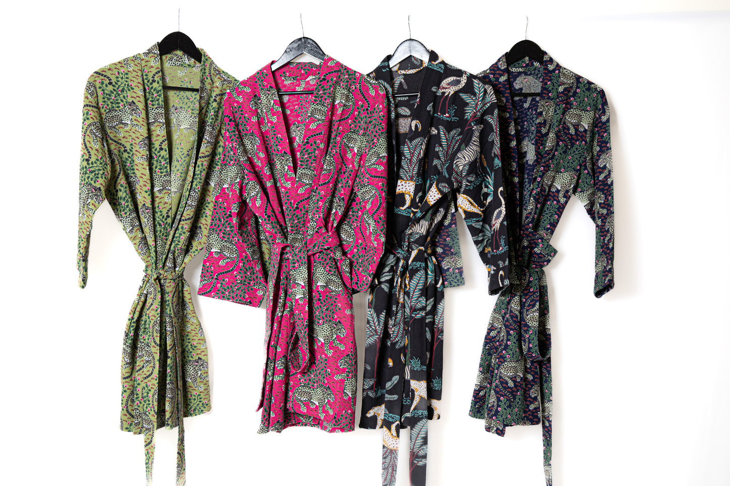 Knot Your Average Kimono- Fuchsia Wild