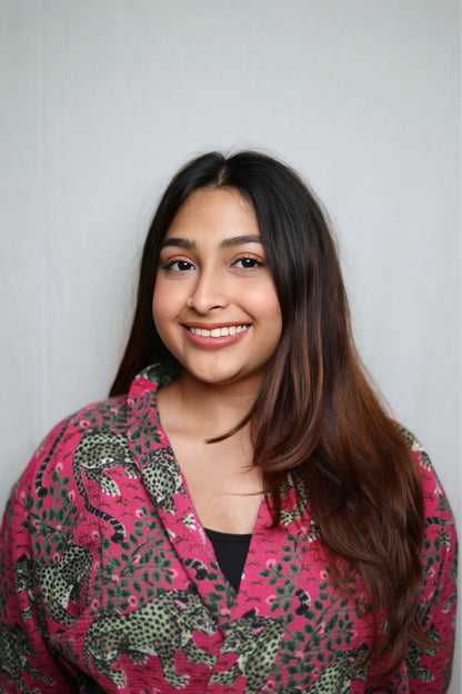 Knot Your Average Kimono- Fuchsia Wild