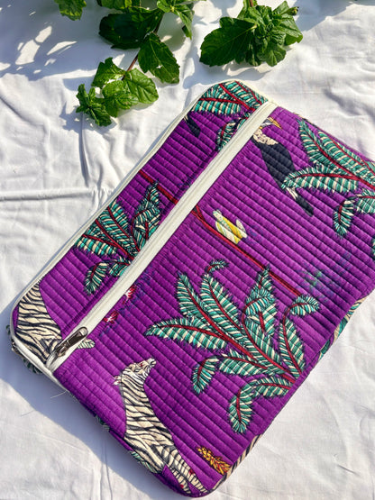 The Jungle Noir Laptop Sleeve