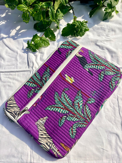 The Jungle Noir Laptop Sleeve