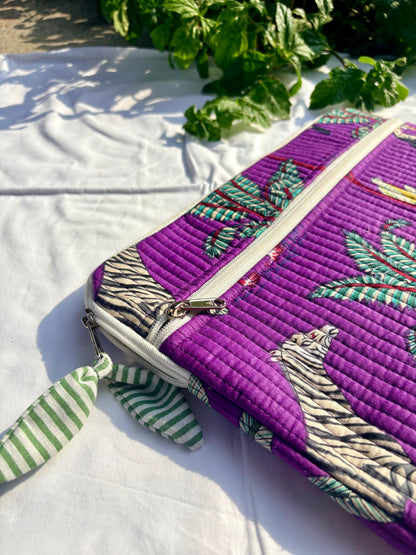 The Jungle Noir Laptop Sleeve