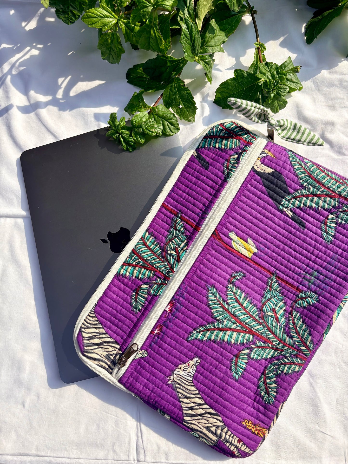 The Jungle Noir Laptop Sleeve