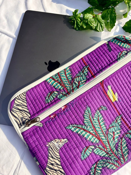 The Jungle Noir Laptop Sleeve